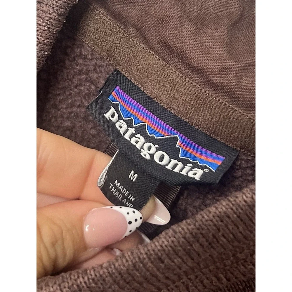 Patagonia Better Sweater 1/4‎ Zip Pullover Unisex Brown Fleece Casual Outdoor M